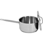 YATO YG-00061 GASTRO Nyeles lábas fedővel 3,3 liter 200 mm inox
