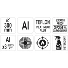 YATO YG-00153 GASTRO Palacsintasütő serpenyő teflon bevonattal 290 mm alumínium
