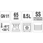 YATO YG-00252 GASTRO Inox betét 65 mm GN 1/1