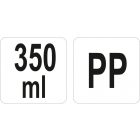 YATO YG-00552 GASTRO Szósz adagoló 350 ml fehér