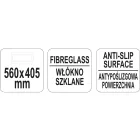 YATO YG-02077 GASTRO Csúszásgátlós tálca 560 x 405 mm