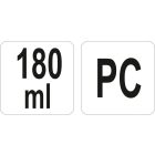 YATO YG-02460 GASTRO Műanyag jégkanál 180 ml PC