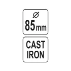 YATO YG-02720 GASTRO Asztali csengő 85 mm