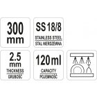 YATO YG-02776 GASTRO Merőkanál 120 ml 315 mm inox