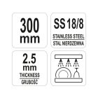 YATO YG-02777 GASTRO Inox szószmerőkanál 30 ml