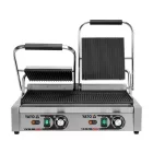 YATO YG-04560 GASTRO Dupla kontakt grill 580 mm 3600 W bordázott sütőlap