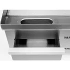YATO YG-04584 GASTRO Grill 360 mm 2000 W lapos sütőlap