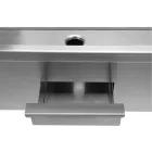 YATO YG-04585 GASTRO Grill 550 mm 3000 W lapos sütőlap