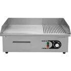 YATO YG-04586 GASTRO Grill 550 mm 3000 W lapos és bordázott sütőlap