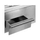 YATO YG-04586 GASTRO Grill 550 mm 3000 W lapos és bordázott sütőlap