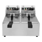 YATO YG-04620 GASTRO Dupla olajsütő 2 x 3,5 liter 2 x 2000 W