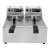 YATO YG-04620 GASTRO Dupla olajsütő 2 x 3,5 liter 2 x 2000 W