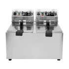 YATO YG-04621 GASTRO Asztali olajsütő 2 x 5 liter 2 x 2000 W
