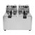 YATO YG-04621 GASTRO Asztali olajsütő 2 x 5 liter 2 x 2000 W
