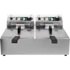 YATO YG-04622 GASTRO Asztali olajsütő 2 x 6 liter 2 x 3000 W
