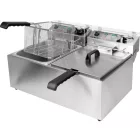 YATO YG-04623 GASTRO Asztali olajsütő 2 x 8 liter 2 x 3300 W