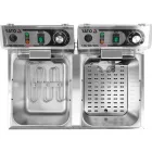 YATO YG-04623 GASTRO Asztali olajsütő 2 x 8 liter 2 x 3300 W