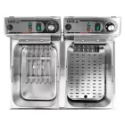 YATO YG-04624 GASTRO Asztali olajsütő 2 x 11,5 liter 2 x 5000 W