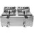 YATO YG-04634 GASTRO Asztali olajsütő 12 liter 5000 W leeresztőcsappal