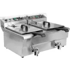 YATO YG-04634 GASTRO Asztali olajsütő 12 liter 5000 W leeresztőcsappal