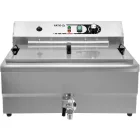 YATO YG-04641 GASTRO Asztali olajsütő 26,5 liter 6000 W leeresztőcsappal