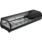 YATO YG-05001 Hűtött vitrin fekete 5X1/3 GN 1350X420X295mm