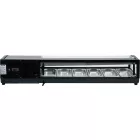 YATO YG-05002 Hűtött vitrin fekete 6x1/3GN 1530x420x295mm