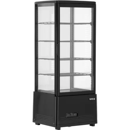 YATO YG-05053 Hűtött vitrin 98L 46X41X112 fekete