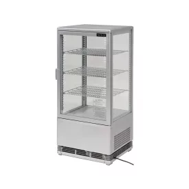 YATO YG-05057 Hűtött vitrin ezüst 78L 420x380x960mm