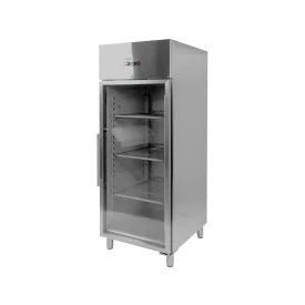   YATO YG-05225 Álló rozsdamentes egy üvegajtós hűtőszekrény 650L 740x830x2010mm