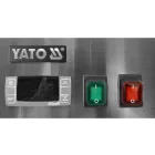YATO YG-05252 Két üvegajtós rozsdamentes hűtőasztal 700-as széria 1360x700x850mm