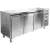 YATO YG-05258 Háromajtós rozsdamentes hűtőasztal 600-as széria 339L 1795x600x845mm