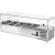 YATO YG-05320 Hűtőasztalra felszerelhető rozsdamentes hűtött vitrin 5x1/4 GN 1200x335x435mm