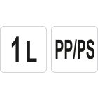 YATO YG-07118 GASTRO Juice üveg 1 liter barna