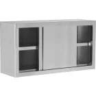 YATO YG-08901 Fali szekrény rozsdamentes két tolóajtóval 1200x400x650mm