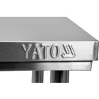 YATO YG-09000 GASTRO Inox munkaasztal alsó polccal