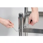 YATO YG-09011 Inox munkaasztal alsó polccal GASTRO