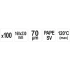 YATO YG-09336 GASTRO Sous vide főzhető vákuumtasak 160 x 230 mm (100 db)