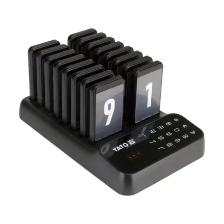 YATO YG-12200 Vendéghívó rendszer éttermekbe (1+16)