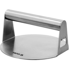   YATO YG-20135 Rozsdamentes acél hamburger húsprés 160x155mm