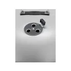 YATO YG-20301 Kerek faszenes BBQ és grillsütő fekete 540mm