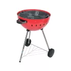 YATO YG-20304 Kerek faszenes BBQ és grillsütő piros 540mm