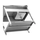 YATO YG-30900 Asztal egymedencés mosogatóval csepegtetőtálcával 1000 x 600mm