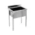 YATO YG-30920 Nagymedencés mosogatóasztal 600 x 600mm
