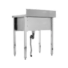 YATO YG-30920 Nagymedencés mosogatóasztal 600 x 600mm