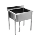 YATO YG-30924 Nagymedencés mosogatóasztal 800 x 700mm