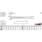 YATO YT-00764 Csillag-villáskulcs 46 mm / 540 mm CrV