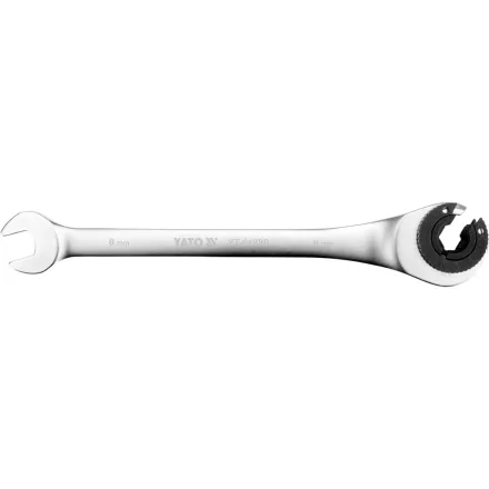 YATO YT-01330 Nyitott racsnis villáskulcs 8mm