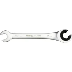 YATO YT-01339 Nyitott racsnis villáskulcs 17mm