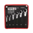 Yato YT-01344 Peremes anyás racsniskulcs készlet 6 részes 8-19mm-ig